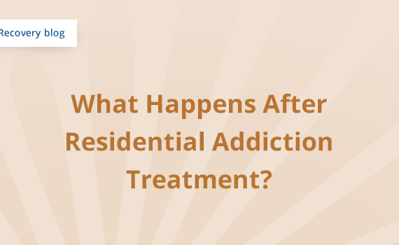 After Residential Addiction Treatment Banner