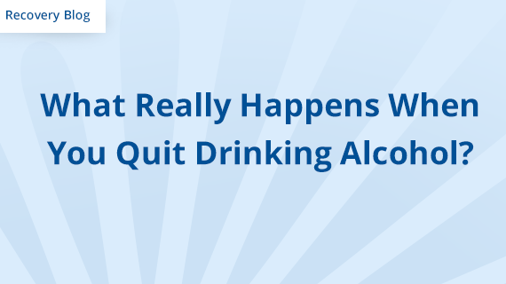 What Really Happens When You Quit Drinking Alcohol? Banner
