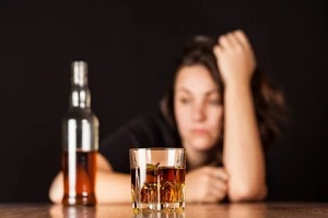 alcohol addicted women