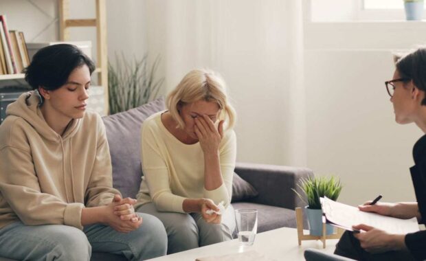 Three Women Talking to Each Other During IOP