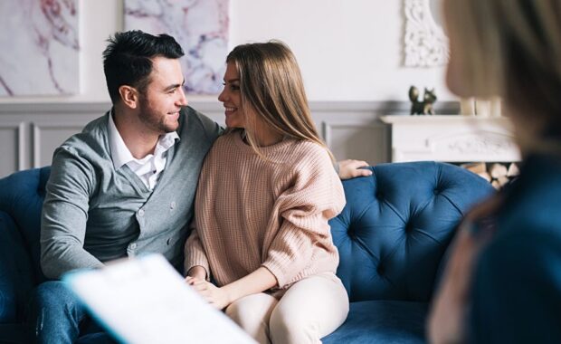 Couple Holding Hand of Each Other Showing Emotional Attachment