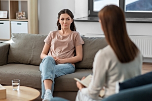 Therapist Showing Emotional Support