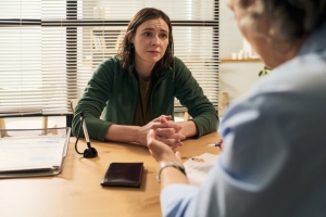 Young Adult Woman Sharing Her Mental Issues with A Therapist